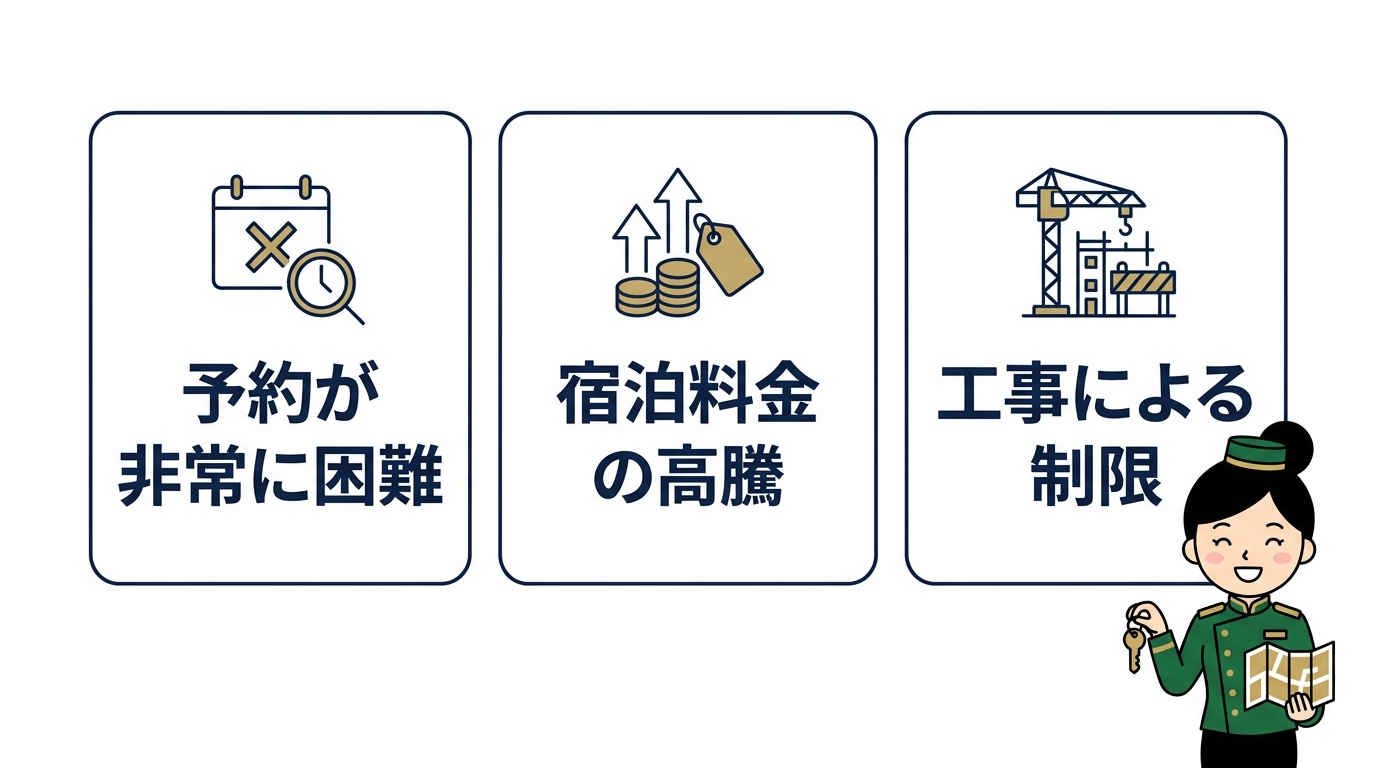 ミラコスタ宿泊前に知るべきデメリット3つ